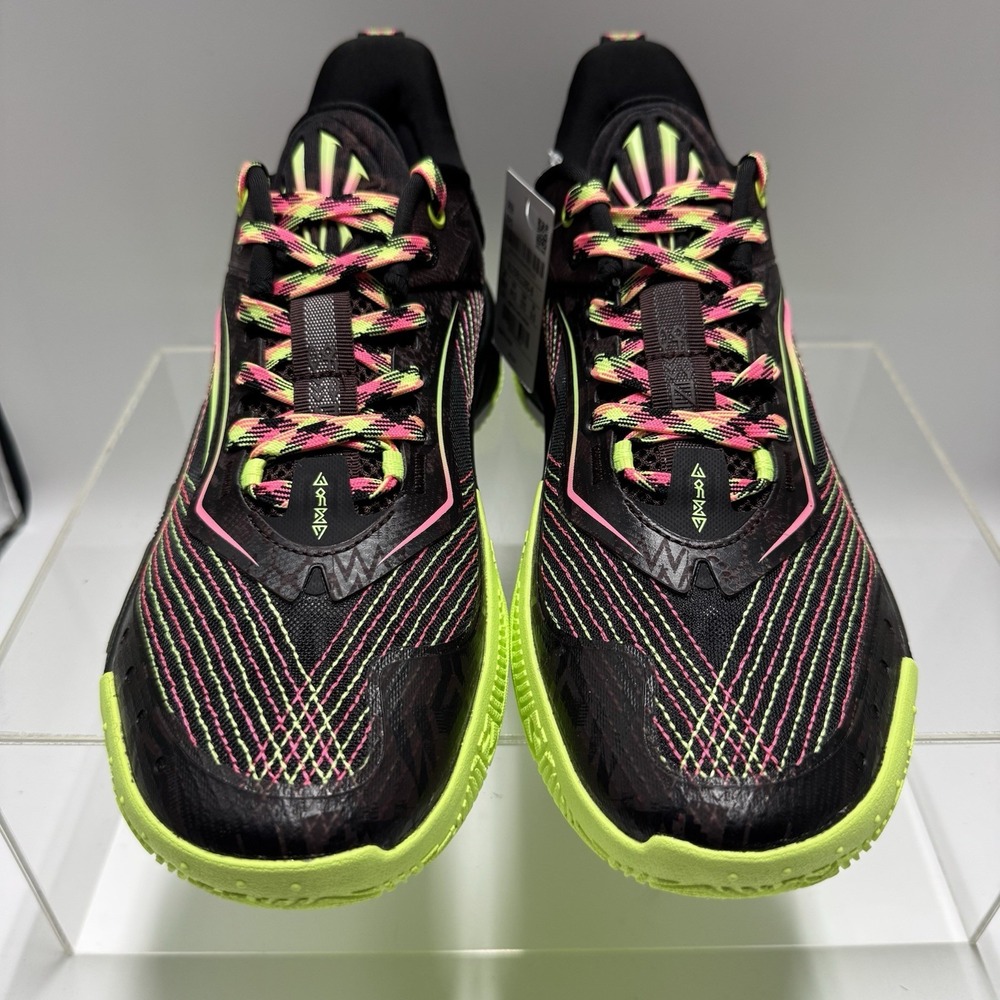Brand New ANTA Kai 1 Speed Black Yellow 8125B1128S-8 Basketball Shoes Men's 13 - Picture 5 of 9
